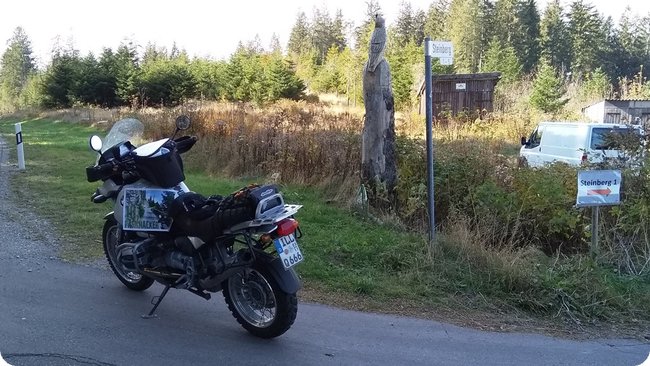 Am Nachweispunkt »Steinberg (Schwarzwald)«