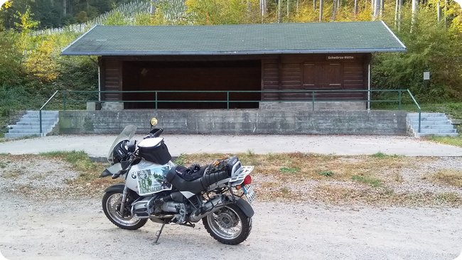 Am Nachweispunkt »Schwärze«