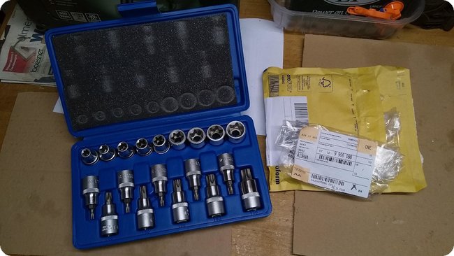 Steckschlüsselsatz (Torx)