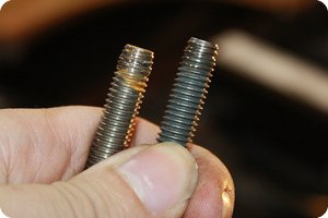 ...denn die Schrauben sind hinüber