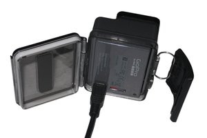 GoPro Hero (2014) beim Laden