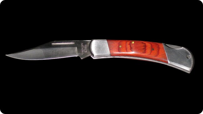 Clip-Point-Klinge und Back-Lock – und kein Einhandmesser!