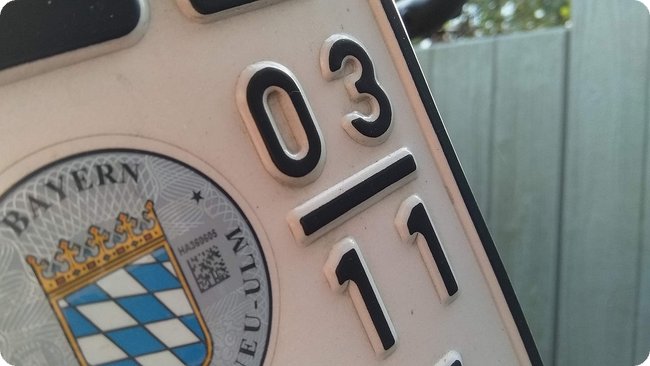 Saison »03–11« an meiner BMW