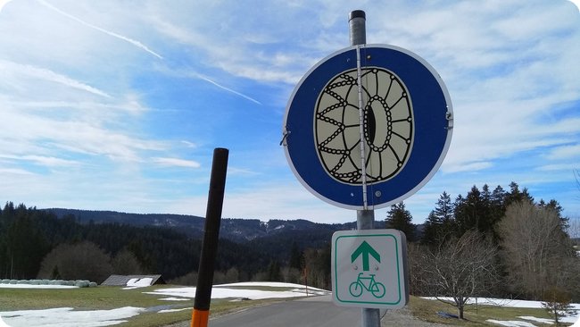 Schneeketten? Nicht notwendig, alles schnee- und eisfrei