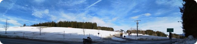 Panorama am Nachweispunkt »Stixner Joch«