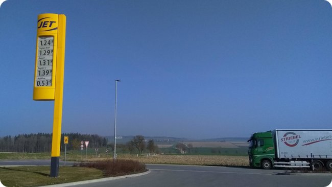 Nur noch 5 Cent Unterschied zwischen Diesel und Super (E10)