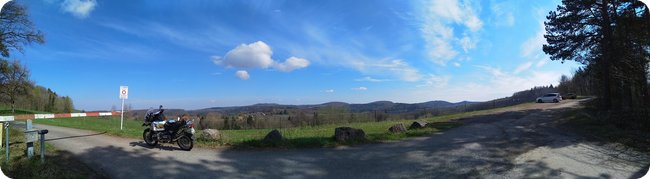 Panorama am Nachweispunkt »Stocksberg«