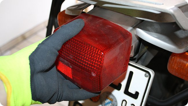 ...schon kann das »Glas« abgenommen werden