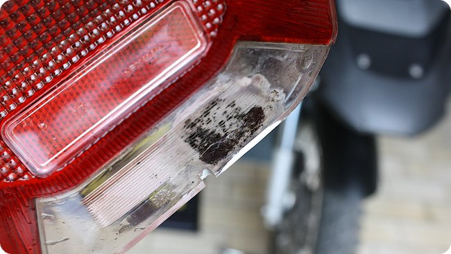 Der hartnäckige Fleck löst sich