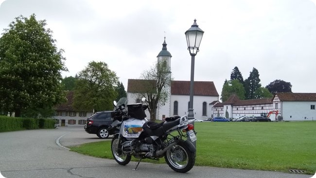 Am Nachweispunkt »Schloss Zeil«