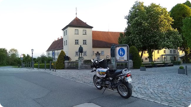 Am Nachweispunkt »Heiligenberg« – mit 90'002 km auf der Uhr