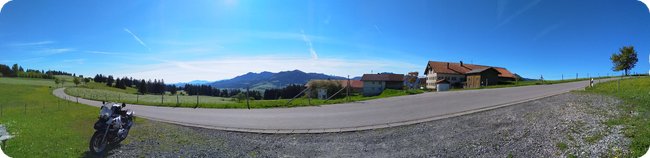 Panorama am Nachweispunkt »Gereute«