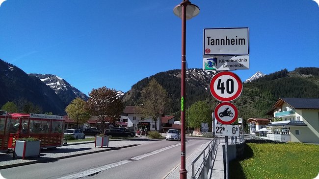Kleiner Zwischenstopp in Tannheim