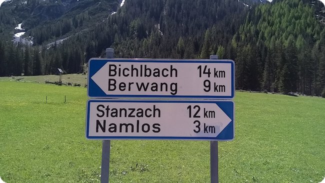 Nur 9 km bis zum nächsten Nachweis