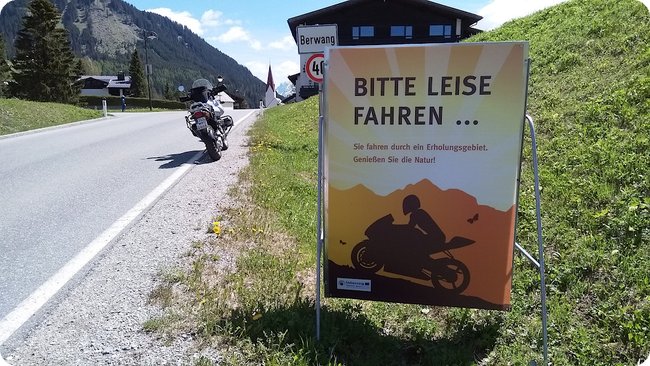 »Bitte leise fahren«