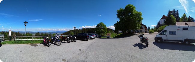 Panorama am Nachweispunkt »Auerberg (Allgäu)«