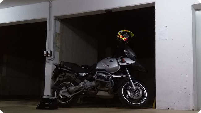 In der Tiefgarage ist es noch angenehm kühl