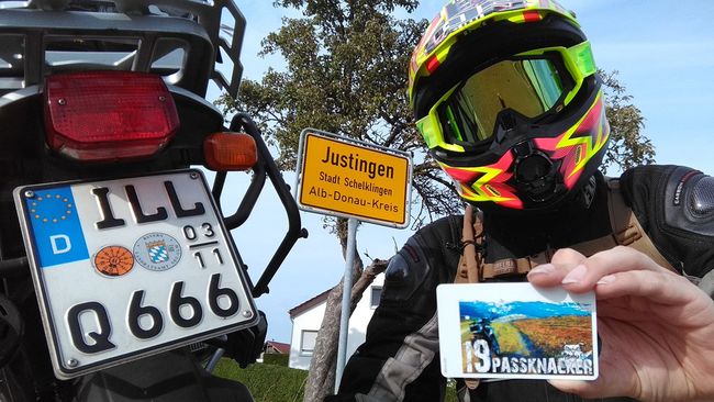 Am Nachweispunkt »Justingen«