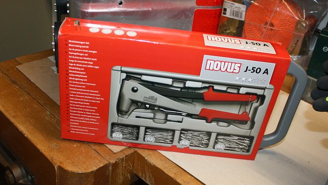Blindnietzangenset Novus J-50 A