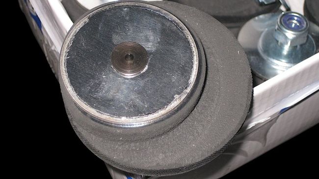 Auch mit dabei: Ein Anreißdorn aka Zentrierspitze