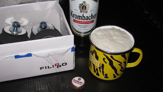 Obwohl heute nichts geleistet aus Bilder zu machen: Prost