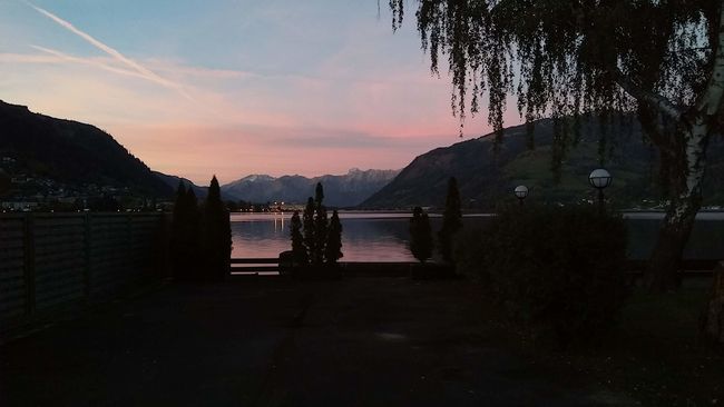 Abendsonne in Zell am See (Oktober 2019