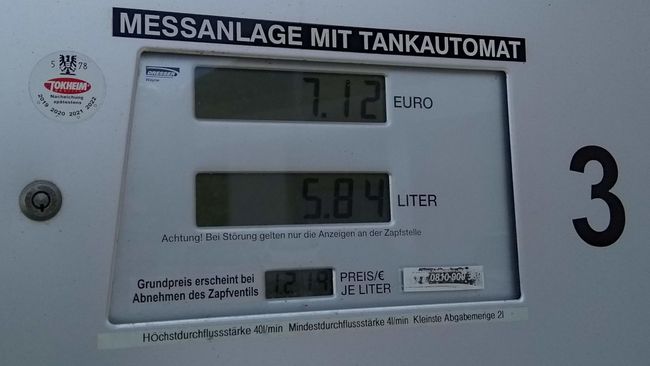 Infos zur Höchstdurchflussstärke bis zur Mindestabgabemenge