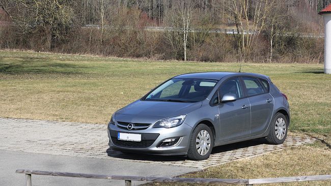 Mein Gefährt für heute: Astra J, 103 kW von 2013