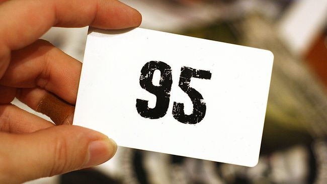 Ich bin die Nummer 95 – alphabetisch sortiert jedenfalls