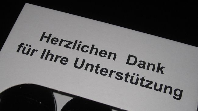»Herzlichen Dank für Ihre Unterstützung«