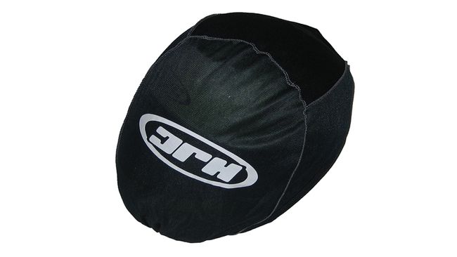 Mein Helm überwintert im Helmbeutel
