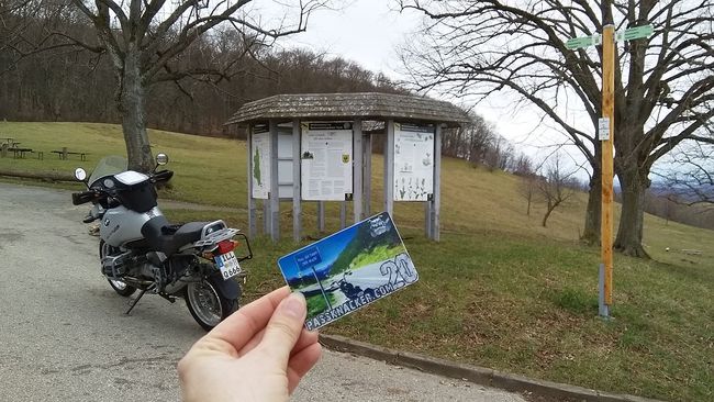 Am Nachweispunkt »Burg Teck / Hörnle«