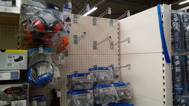 Hamsterkäufe im Baumarkt