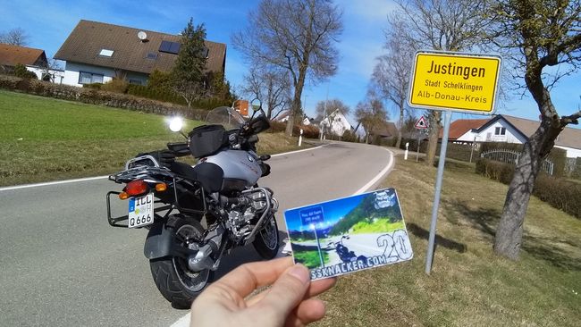 Am Nachweispunkt »Justingen«