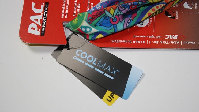 »Coolmax®«, also eine spezielle Polyesterfaser
