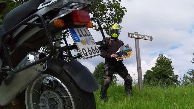 Am Nachweispunkt »Paradies«