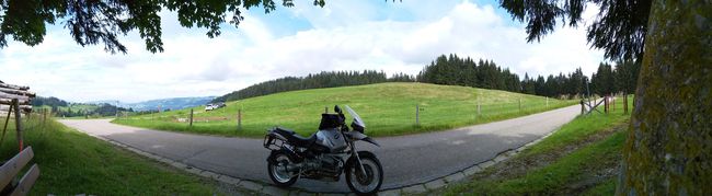 Panorama am Nachweispunkt »Hagspieljoch«