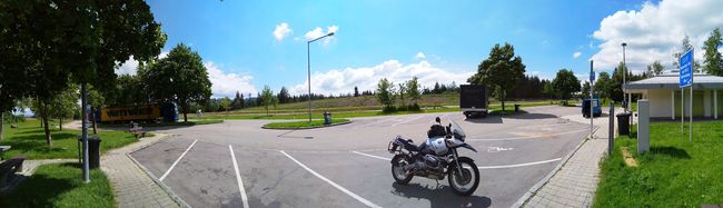 Panorama am Parkplatz Rottachtal-Ost