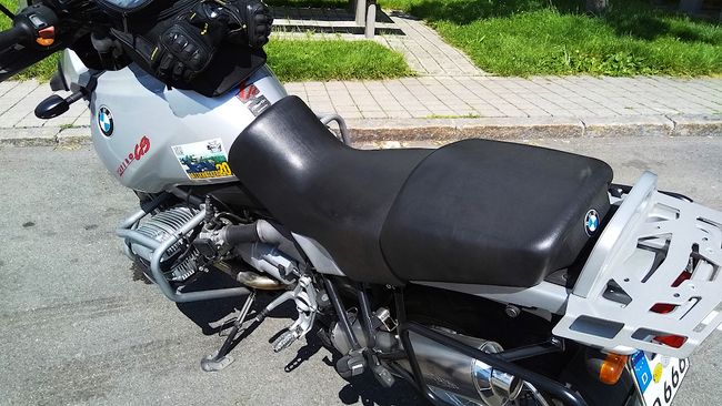 Was fehlt? Richtig: Heute war ich ohne AirHawk unterwegs