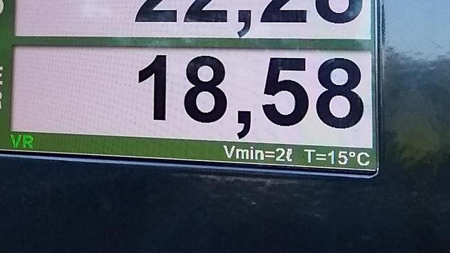 Auch hier sind zwei Liter »Mindestverzehr« vorgegeben