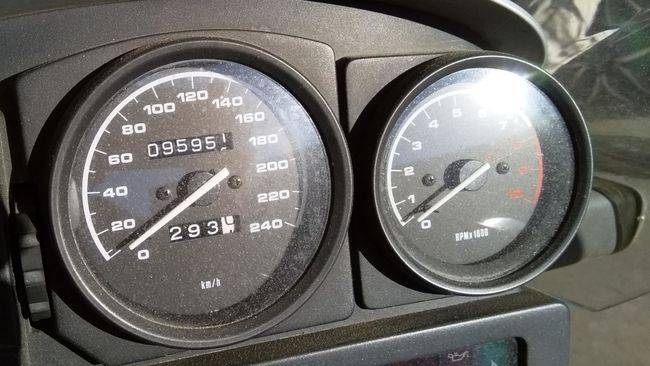 Der erste heutige Tankstopp