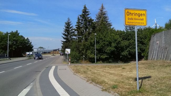 Öhringen erreicht – allerdings mit Verzug
