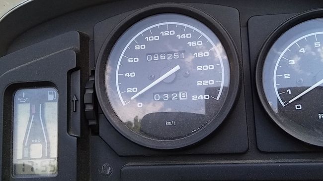 Aktueller Kilometerstand: 96'251.