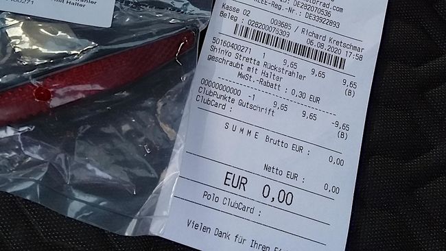 9,65 Euro (mit »Corona-Rabatt«)