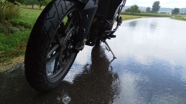 Die geringe Regenwahrscheinlichkeit zu 100% genutzt