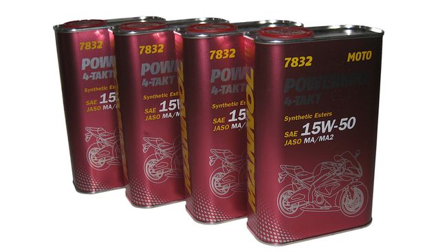 Mannol 7832 4-Takt Powerbike 15W-50