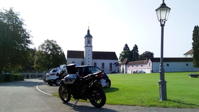 Am Nachweispunkt »Schloss Zeil«