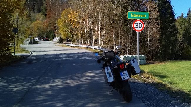 Am Nachweispunkt »Tatzelwurm«