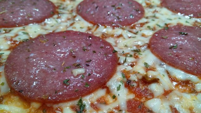 Deutlich mehr als 5°C: Die Fertigpizza auf dem Teller