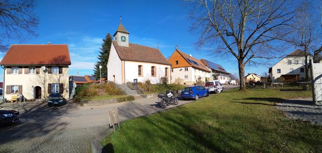 Panorama am Nachweispunkt »Hohenbodman«